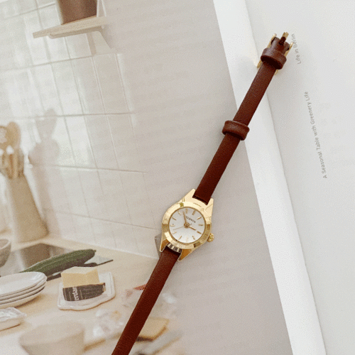 [1color]헤이즐넛 시계